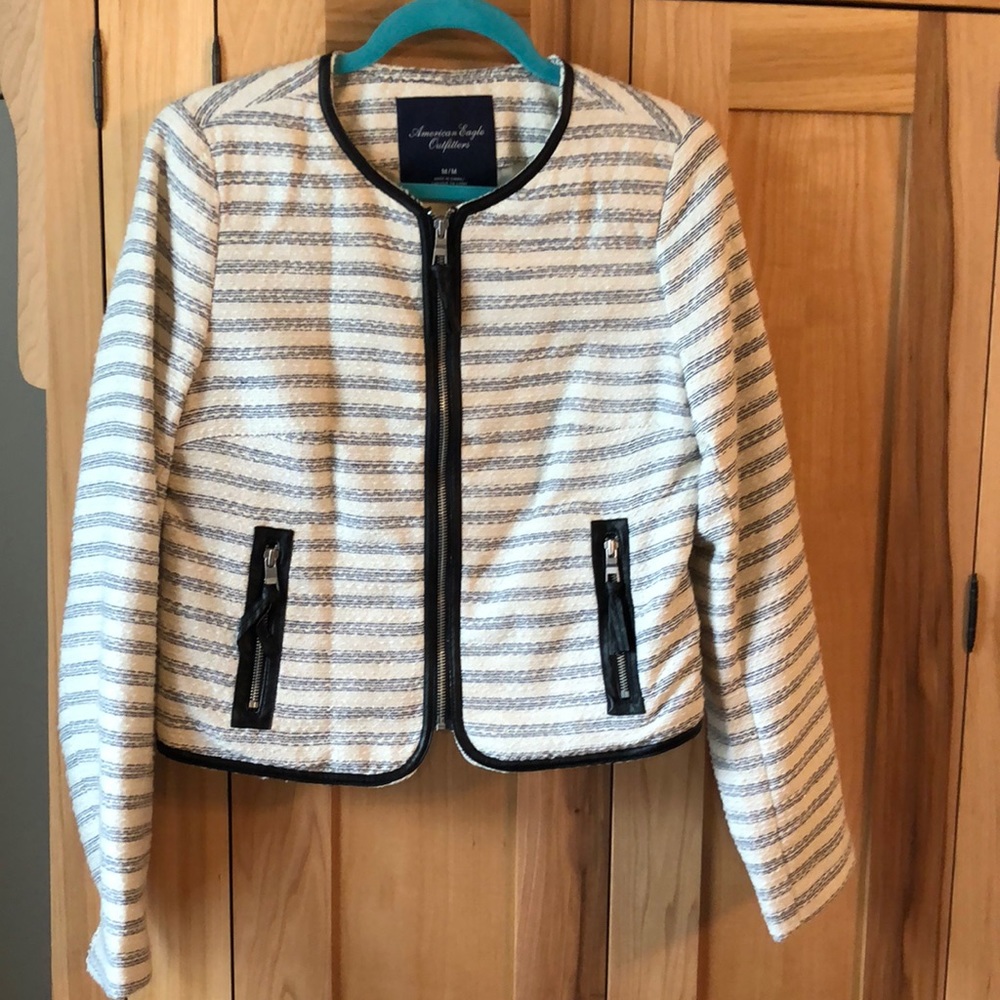 American Eagle Outfitters wool and lined blazer